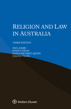 Paperback Religion and Law in Australia Book