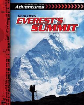 Library Binding Reaching Everest's Summit Book