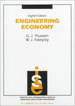Hardcover Engineering Economy: G.J. Thuesen, W.J. Fabrycky Book