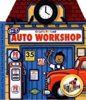 Let's Pretend Al's Auto Workshop (Fold-Out Book) - Book  of the Let's Pretend
