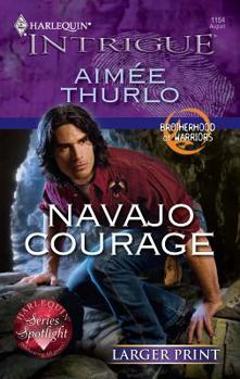 Mass Market Paperback Navajo Courage [Large Print] Book