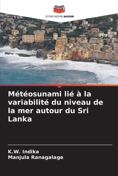 Paperback Météosunami lié à la variabilité du niveau de la mer autour du Sri Lanka [French] Book