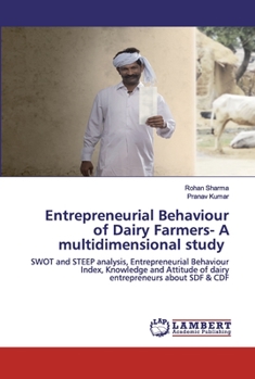 Paperback Entrepreneurial Behaviour of Dairy Farmers- A multidimensional study Book