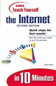 Paperback Teach Yourself the Internet in 10 Minutes Book