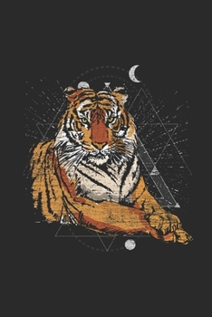 Tiger Drawing: Tigers Notebook, Graph Paper (6" x 9" - 120 pages) ~ Animal Themed Notebook for Daily Journal, Diary, and Gift