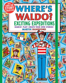 Paperback Where's Waldo? Exciting Expeditions: Play! Search! Create Your Own Stories! Book