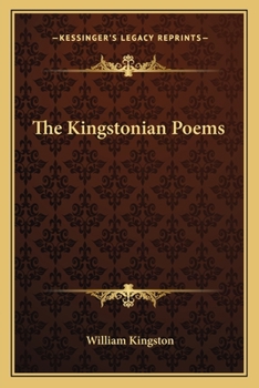 Paperback The Kingstonian Poems Book