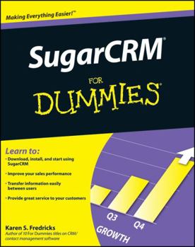 Paperback SugarCRM for Dummies Book