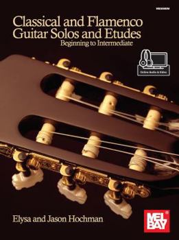 Paperback Classical and Flamenco Guitar Solos and Etudes Book