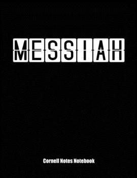 Cornell Notes Notebook: Cornell Note Paper Notebook. Blank Books for College Students. Large College Ruled Medium Lined Journal Note Taking System for School and University. Personalized Name: Messiah