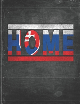 Home: Slovakia Flag Personalized Retro Gift for Slovak Retired Coworker Friend Party  Undated Planner Daily Weekly Monthly Calendar Organizer Journal