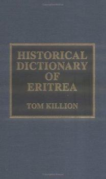 Hardcover Historical Dictionary of Eritrea Book
