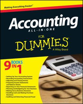 Paperback Accounting All-In-One for Dummies Book
