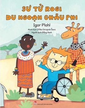 Paperback Rogi the Lion Travels Africa [Vietnamese] Book