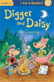 Hardcover Digger and Daisy Go Camping Book