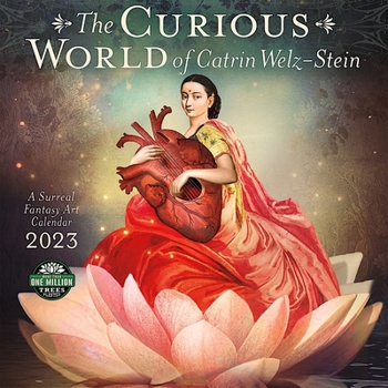 Calendar Curious World of Catrin Welz-Stein 2023 Wall Calendar Book