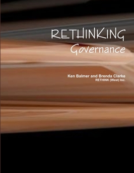 Paperback RETHINKING Governance Book