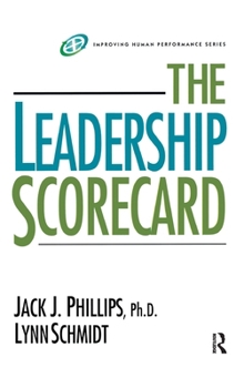 Hardcover The Leadership Scorecard Book