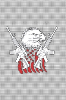 Paperback Eagle 2R: Dot Grid: 6 x 9 Journal Book