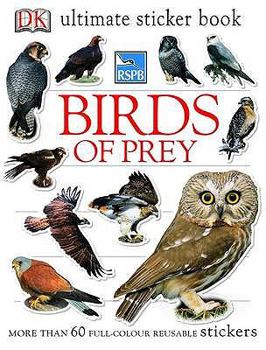 Paperback Rspb Birds of Prey Ultimate Sticker Book