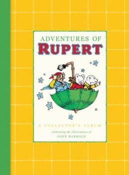 Hardcover Adventures of Rupert. Artwork by John Harrold Book