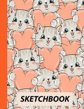 Paperback Sketchbook: Sketching Paper for Kids - Kittens Book