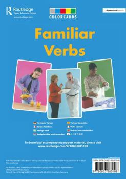 Cards Familiar Verbs: Colorcards: In Context Book