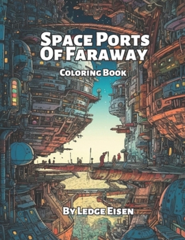 Space Ports Of Faraway Coloring Book