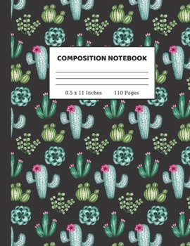 Paperback Composition Notebook: Pretty Wide Ruled Paper Notebook Journal - Wide Blank Lined Workbook for Teens Kids Students Girls for Home School Col Book