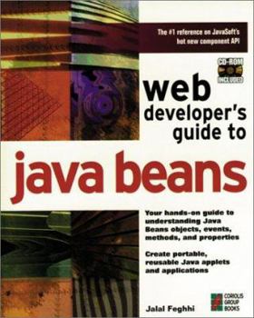 Paperback Web Developer's Guide to Java Beans [With Contains a Set of Multicast Beans, a Bean Suite...] Book