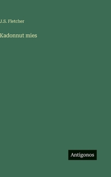 Hardcover Kadonnut mies [Finnish] Book