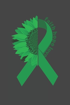 Faith Hope Love: Liver Cancer Awareness gift for cancer patience in the hopital Chemo Cancer Fighter Warrior