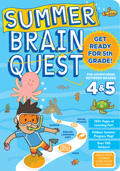 Paperback Summer Brain Quest: Between Grades 4 & 5 Book