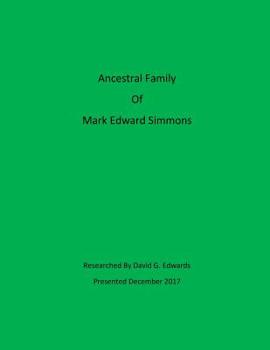 Paperback Ancestral Family Of Mark Edward Simmons Book