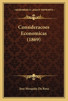 Paperback Consideracoes Economicas (1869) [Portuguese] Book