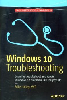 Paperback Windows 10 Troubleshooting Book