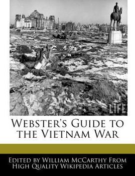 Paperback Webster's Guide to the Vietnam War Book