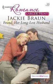 Mass Market Paperback Found: Her Long-Lost Husband [Large Print] Book