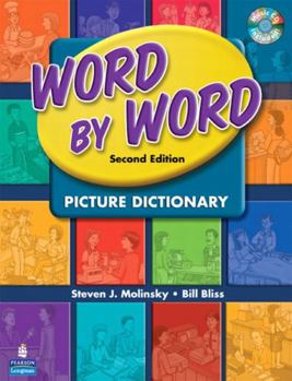Paperback Word by Word Picture Dictionary with Wordsongs Music CD [With CD] Book