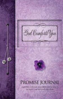 Hardcover God Comforts You Promise Journal Book