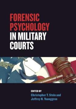 Hardcover Forensic Psychology in Military Courts Book