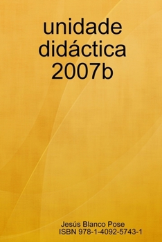 Paperback unidade didáctica 2007b [Galician] Book