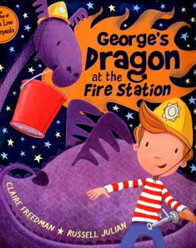Paperback George's Dragon at the Fire Station Book