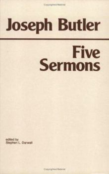 Paperback Joseph Butler: Five Sermons Book