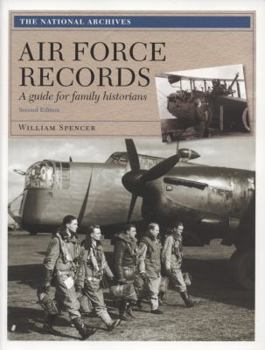 Paperback Air Force Records: A Guide for Family Historians Book