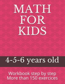 Paperback Math for Kids: 4-5-6 years old Book