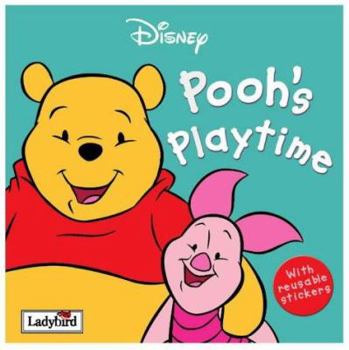 Board book Pooh's Playtime: With Reusable Stickers (Winnie the Pooh Board Books) Book