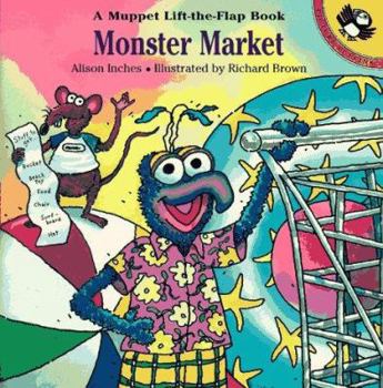 Mass Market Paperback Monster Market: A Muppet Lift-The-Flap Book