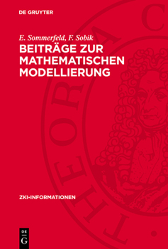 Hardcover Beiträge Zur Mathematischen Modellierung [German] Book