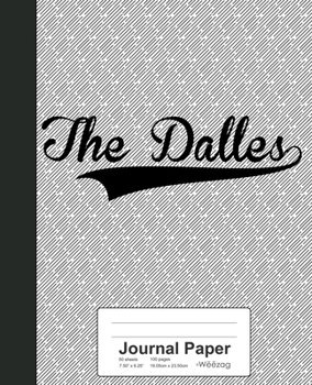 Paperback Journal Paper: THE DALLES Notebook Book